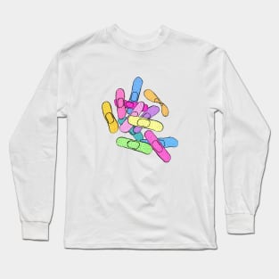 Color Band Aid Long Sleeve T-Shirt